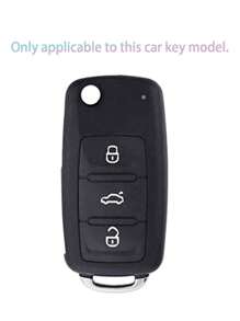 3 piezas Funda de llave de coche & Acollador & Herramienta compatible con Volkswagen