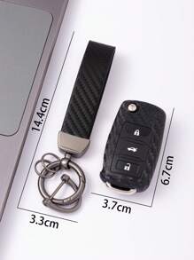 3 piezas Funda de llave de coche & Acollador & Herramienta compatible con Volkswagen