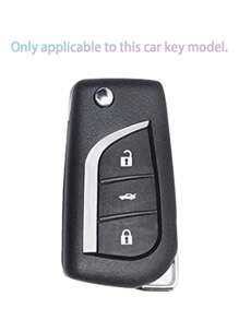3 chiếc Vỏ chìa khóa ô tô & Dây buộc & Công cụ Tương thích với Toyota - Nhiều màu - Xem 3