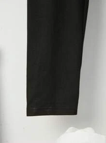 SHEIN 男孩字母圖案二合一長褲 - 彩色 - 查看 4