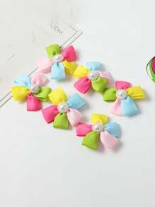 1pc Flower Design Pet Hair Clip For Cats & Dogs - Multicolor - View 2