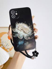 Funda para móvil con patrón floral con acollador - Multicolor - Ver 6