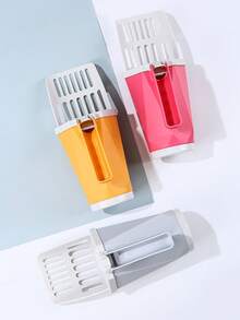 1pc Plastic Pet Litter Shovel For Cat For Cleaning - Multicolor - View 6