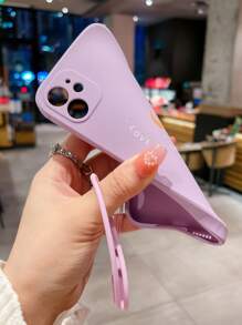 Funda para móvil con estampado de letra con con tira - Multicolor - Ver 4