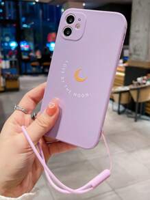 Funda para móvil con estampado de letra con con tira - Multicolor - Ver 6