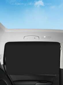 2入組磁性防曬車後部窗簾 - 黑色 - 查看 4
