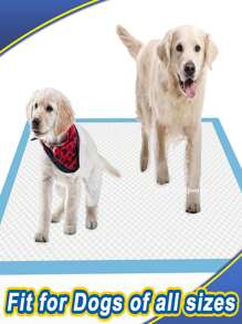1set Disposable Absorbent Pet Diaper Mat For Dogs And Cats - Blue - View 5