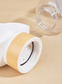 1 cái bát du lịch thú cưng trong suốt cho mèo, chó ngoài trời - trắng - Xem 3