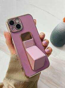 Vỏ điện thoại tối giản có đế từ tính - Hồng - Xem 2