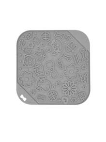 1 PC Màu Rắn Liếm Placemat Cho Chó Và Mèo Cho Ăn Thức Ăn - Màu xanh Bạc hà - Xem 8