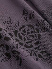 DAZY Floral Print Cami Dress - Violet Purple - View 8