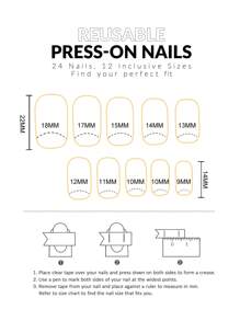 YADORNOS Nâng Cấp Vẻ Ngoài Của Bạn Với 24 Chiếc Ngắn Quan Tài Lấp Lánh Full Cover Ấn Vào Giả Bộ Móng Tay Ấn Vào Móng Tay dụng Cụ Làm Móng - Nhiều màu - Xem 4