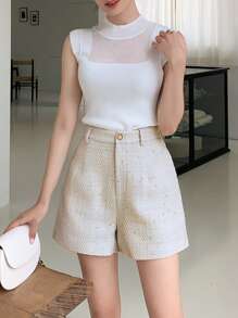 DAZY High Waist Wide Leg Shorts