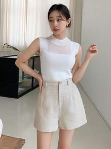 DAZY High Waist Wide Leg Shorts