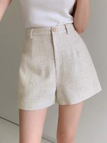 DAZY High Waist Wide Leg Shorts