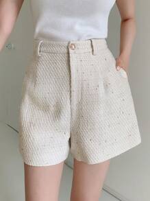 DAZY High Waist Wide Leg Shorts