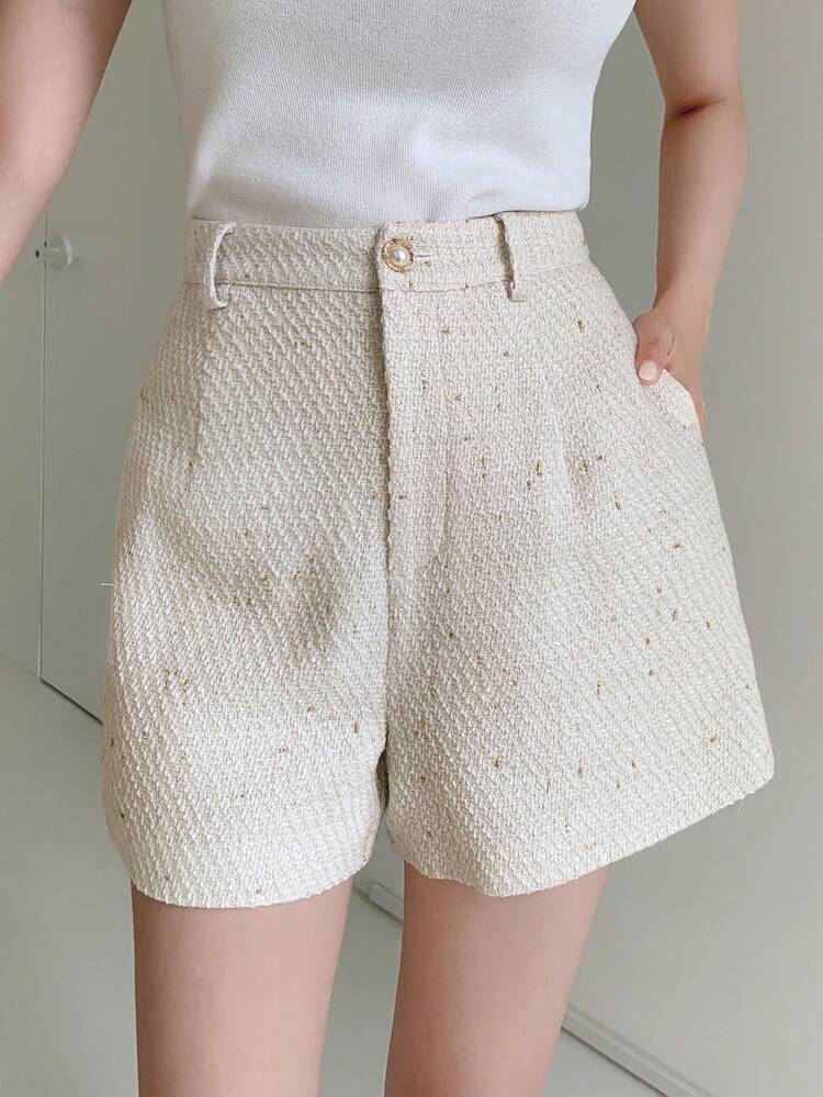 High Waist Wide Leg Shorts