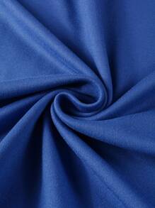 Manfinity Roghcode Camiseta Holgada De Hombre Con Dibujos Animados Y Eslóganes Gráficos Con Hombros Caídos - Azul - Ver 7