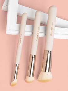 Makeup Brushes Set,3Pcs Foundation Brush Concealer Brush Eyeshadow Brush Cosmetic Brush Set Makeup Tools,Brush Set,Makeup Brush Kit,Make Up Brush Set,Make Up Set Complete,Makeup Brush Set,Complete Makeup Kit,Brush Kit,Brushes Makeup Set,Makeup Gift Set,Set - Apricot - View 4