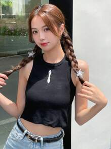 DAZY 2 Miếng NỮ Thiết kế ngôi sao Thời trang Móng vuốt tóc Đối với Cuộc sống hàng ngày Dễ thương - Nhiều màu - Xem 4