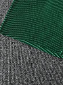 SHEIN Unity 1 bộ Hình Áo Thun Đồ Họa & Quần Ống Rộng - màu xanh lá - Xem 5