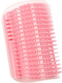 1 dụng cụ mát xa góc tường cho mèo - Hồng - Xem 2
