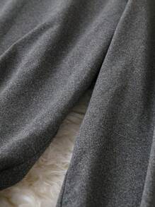 SHEIN LUNE Plus Solid Cami Jumpsuit - Grey - View 3