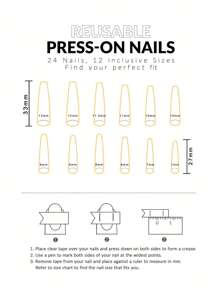 Upgrade je look met 24pcs Franse Groovy Swirl lange doodskist gestreepte volledige dekking druk op nep nagel kit druk op nagels nagelbenodigdheden