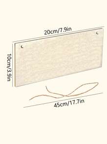 1入組小狗印花木頭花園標牌 - 彩色 - 查看 2