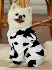 PETSIN 1入組卡通設計寵物連體褲適用於貓和小狗 - 彩色 - 查看 7