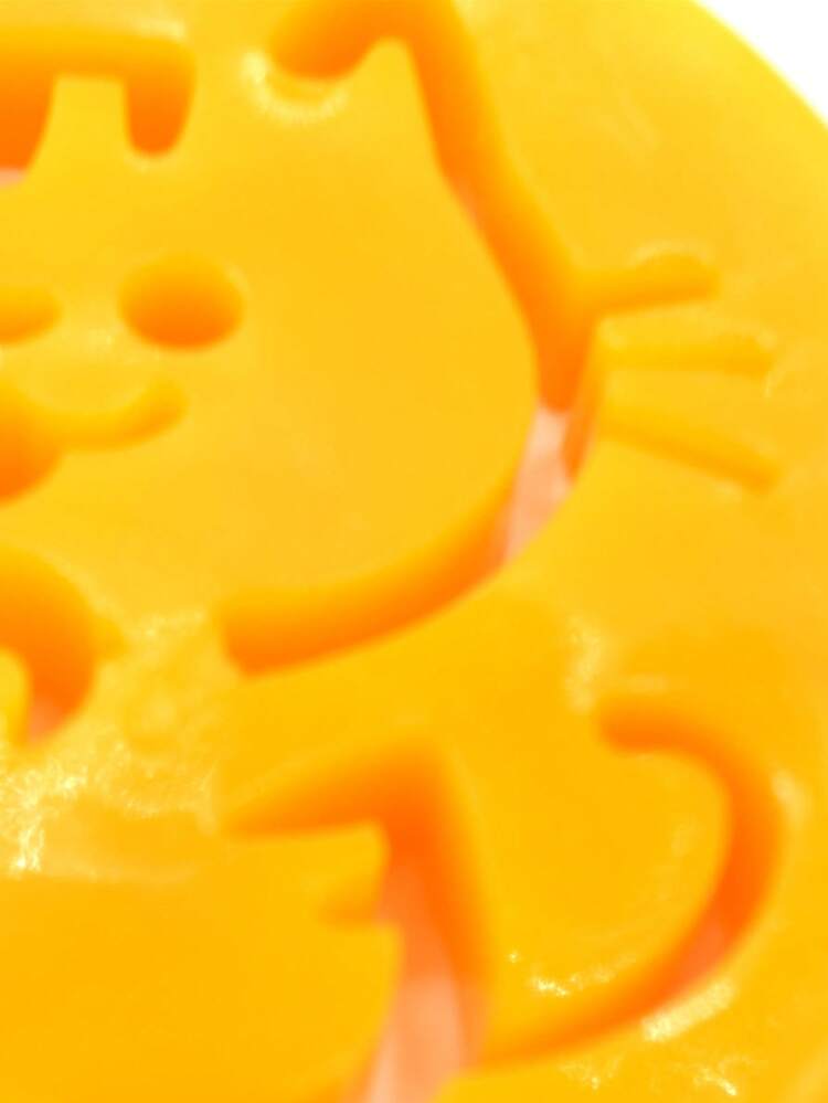 1pc Cat Design Pet Hair Removal Tool For Dog And Cat For All Season - Yellow - View 6