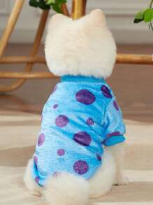 PETSIN 1 Áo thú cưng họa tiết chấm bi cho chó mèo - Nhiều màu - Xem 5