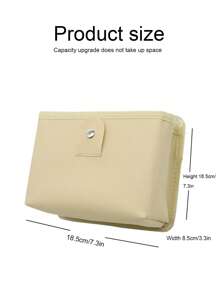 1入組多功能可折疊的車座後背收納袋 - 米色 - 查看 5