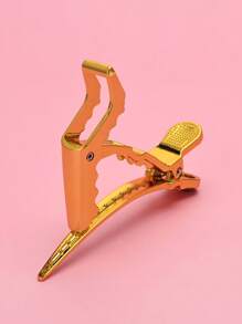 5pcs Plating Hair Salon Clip - Gold - View 7