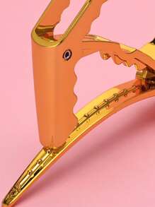 5pcs Plating Hair Salon Clip - Gold - View 12