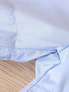 SHEIN Đứa bé trai Bản in nhiệt đới Áo sơ mi & Quần short Without Tee - Nhiều màu - Xem 3