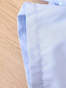 SHEIN Đứa bé trai Bản in nhiệt đới Áo sơ mi & Quần short Without Tee - Nhiều màu - Xem 5