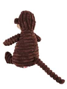 1入組卡通猴子設計寵物磨牙玩具適用於狗狗適用於磨牙