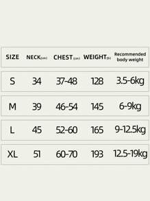 1pc Color Block Pet Harness For Dog And Cat For Summer - Orange - View 7