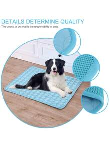 1 tấm làm mát thú cưng màu trơn cho chó mèo ngủ - Nhiều màu - Xem 4