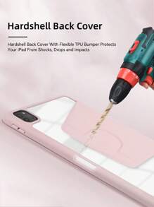 DANYCASE 兼容 Ipad A16 Air 11 13 M3 2025 Mini 7 A17Pro 2024 Air 11 13 M2 2024 Pro 11 13 M4 2024 Pro 11 保护套兼容 Ipad Pro 12.9 Air 5 4 10.9 第 10 7/8/9 代 Mini 6 Redmi Pad SE 11 英寸 360° 旋转 - 粉色 - 查看 9