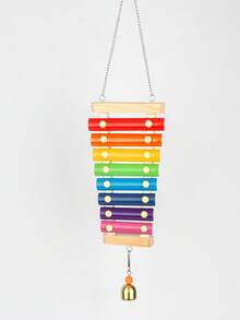 1 Khối Màu Ngẫu Nhiên Gà Xylophone Đồ Chơi Cho Thú Cưng Gà Chơi - Nhiều màu - Xem 3