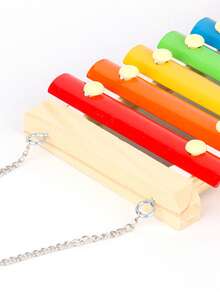 1 Khối Màu Ngẫu Nhiên Gà Xylophone Đồ Chơi Cho Thú Cưng Gà Chơi - Nhiều màu - Xem 5
