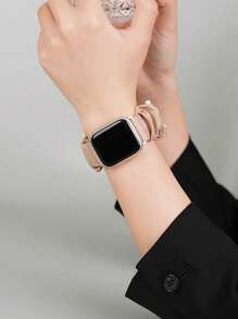 Dây đeo đồng hồ Phụ kiện đồng hồ - Màu Khaki - Xem 3