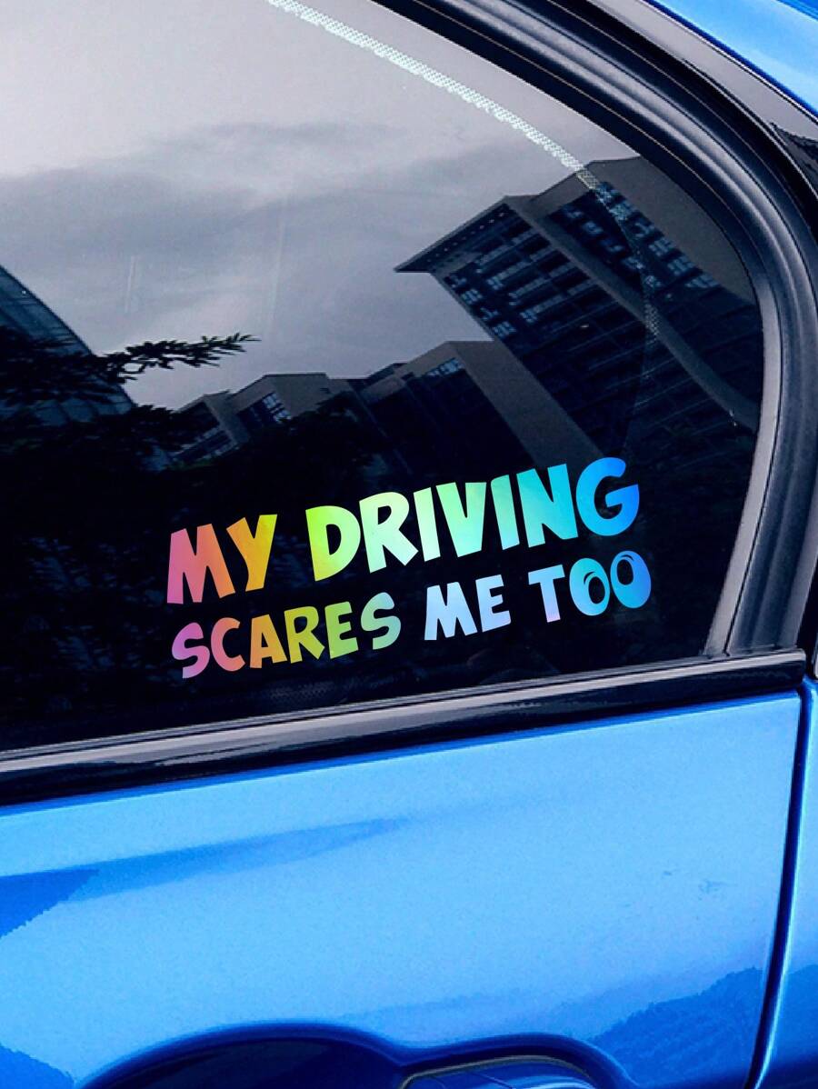 tờ Nhãn dán đồ họa chữ cái nhiều màu - Nhiều màu - Xem 1