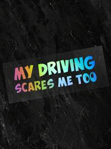 tờ Nhãn dán đồ họa chữ cái nhiều màu - Nhiều màu - Xem 3