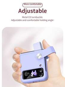 1入組可調節手機外殼適用於可折疊螢幕手機 - 粉色 - 查看 3