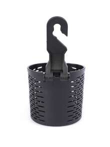 CARSUN 1入組極簡車座後背飲料架 - 黑色 - 查看 2