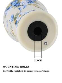 Beautiful Flower Professional Mannequin Head Wig Stand - Multicolor - View 5