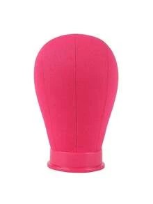 Professional Mannequin Model Wig Stand - Hot Pink - View 3